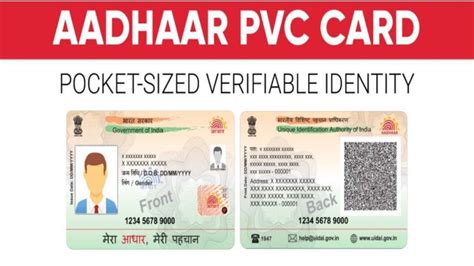 aadhar smart card download|uidai aadhaar pvc card download.